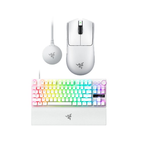 Razer Huntsman V3 Pro TKL + Viper V4 Pro (화이트)_이미지