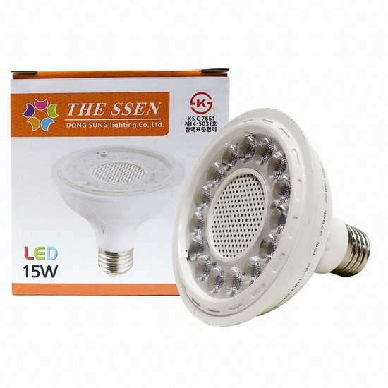 LED PAR30 스포트 할로겐전구 전구색 15W