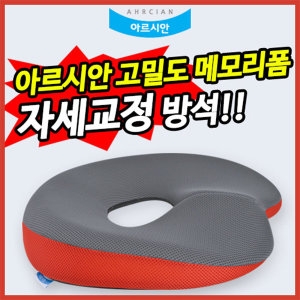 아르시안 아르시안 허리 바른자세교정 목 의자 등쿠션 방석_이미지