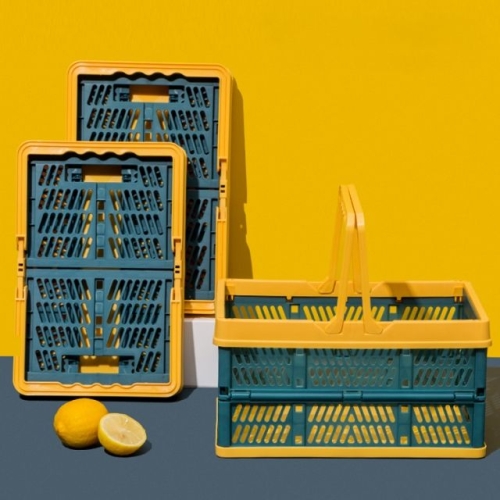 아이니샵 접이식 수납 바스켓 다용도 수납함