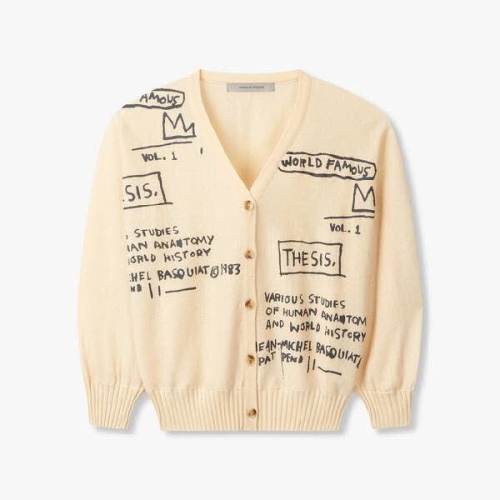 신세계인터내셔날 보브 그래픽 브이넥 니트 가디건 7125250185