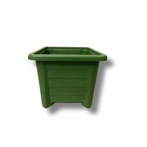 대성식물 정사각 플라스틱 고강도 p.p화분 그린5호