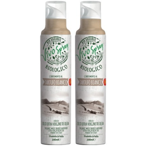 만토바 비보 오가닉 엑스트라 버진 올리브오일 스프레이 화이트 트러플 200ml (2개)_이미지