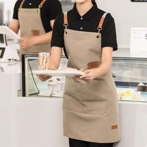 방수포켓 앞치마 주방 공방 카페 식당 4컬러 J5004