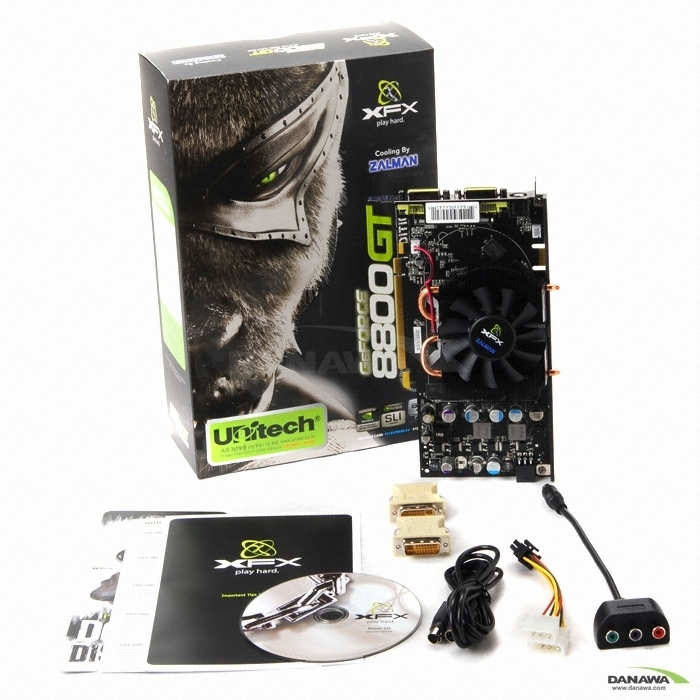 XFX ������ 8800GT ALPHA DOG EDITION TripleX 512MB VF8