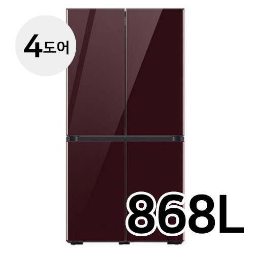 삼성전자 비스포크 글램 RF85T9203 (버건디)_이미지