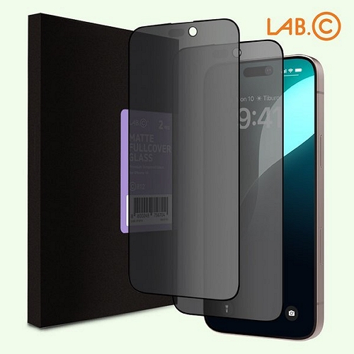 LAB.C 아이폰16 프로 맥스 C-Skin 저반사 지문방지 프라이버시 강화유리 보호필름이미지입니다. 누르면 해당 게시물로 새창이동합니다.