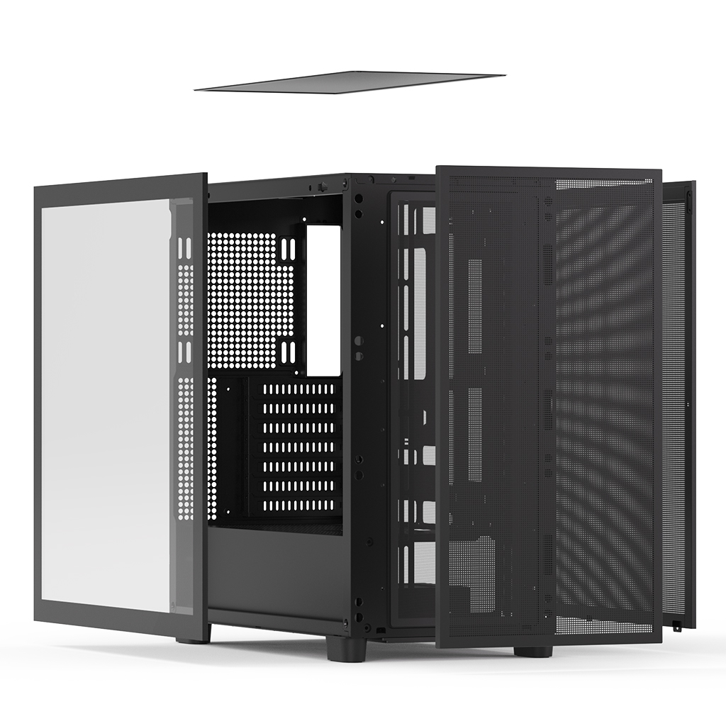 BRAVOTEC GUARDIAN 5000G BTF 타이탄글래스 ARGB (블랙)_이미지