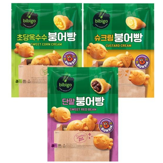 CJ제일제당 비비고 붕어빵 3종 세트 900g이미지입니다. 누르면 해당 게시물로 새창이동합니다.