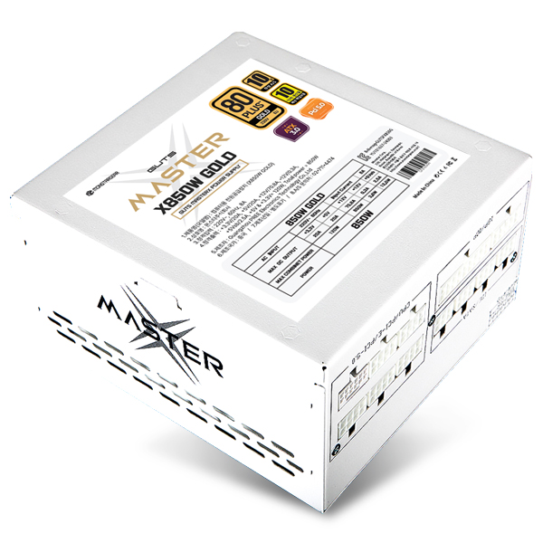 몬스타 가츠 MASTERX X850W 80PLUS골드 화이트_이미지