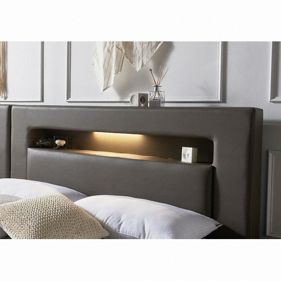 동서가구 이즈 네티 가드형 LED 패밀리침대 SS+Q (독립스프링)_이미지