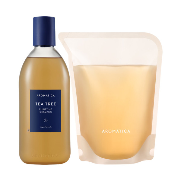 티트리 퓨리파잉 샴푸 400ml+리필 500ml 1개