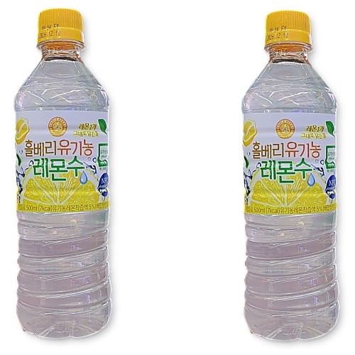 홀푸드코리아 홀베리 유기농 레몬수 500ml (48개)_이미지