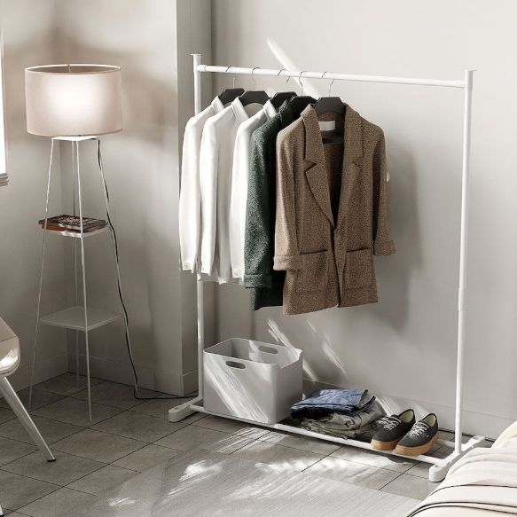 가구느낌 로이 1단 행거 1000