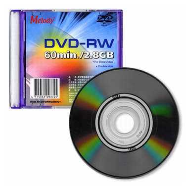 멜로디 DVD-RW 2.8GB 슬림 1장 미니_이미지