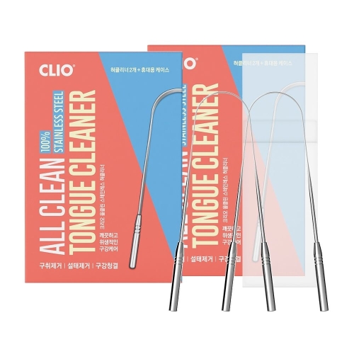 크리오 올클린 스텐 혀클리너 2입 (2개)