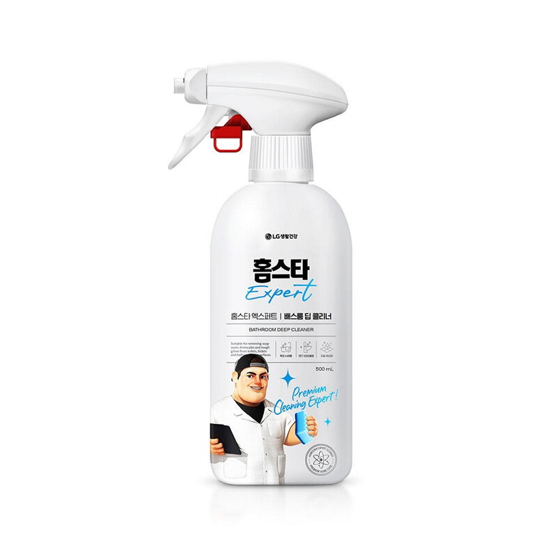 LG생활건강 홈스타 엑스퍼트 배스룸 딥 클리너 500ml (1개)