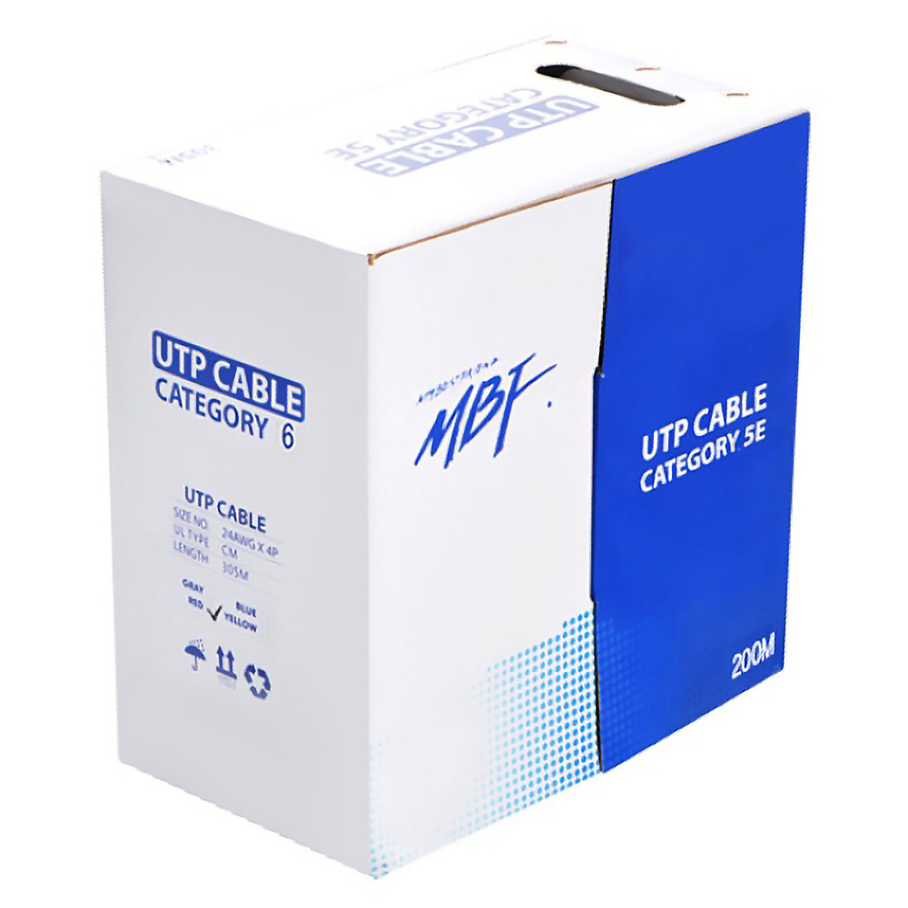 엠비에프 CAT.6 UTP 옥외용 제작형 랜케이블 박스