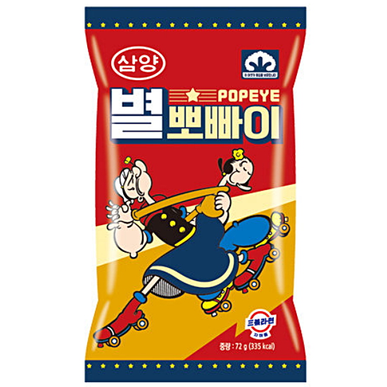 삼양식품 별뽀빠이 72g (12개)