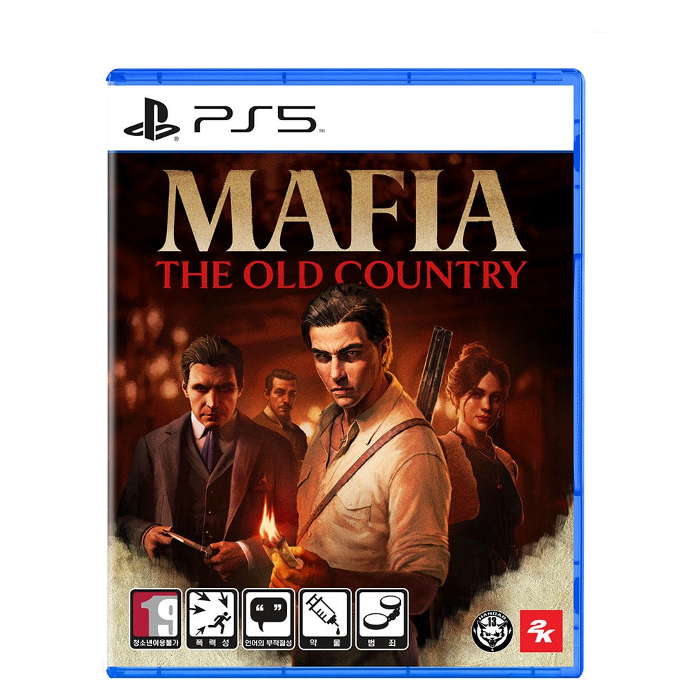  마피아 : 올드 컨트리 PS5, 패키지디스크