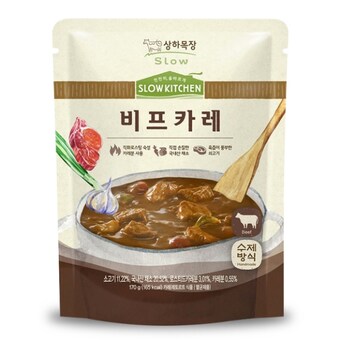 매일유업 상하목장 슬로우키친 비프<b>카레</b> 170g