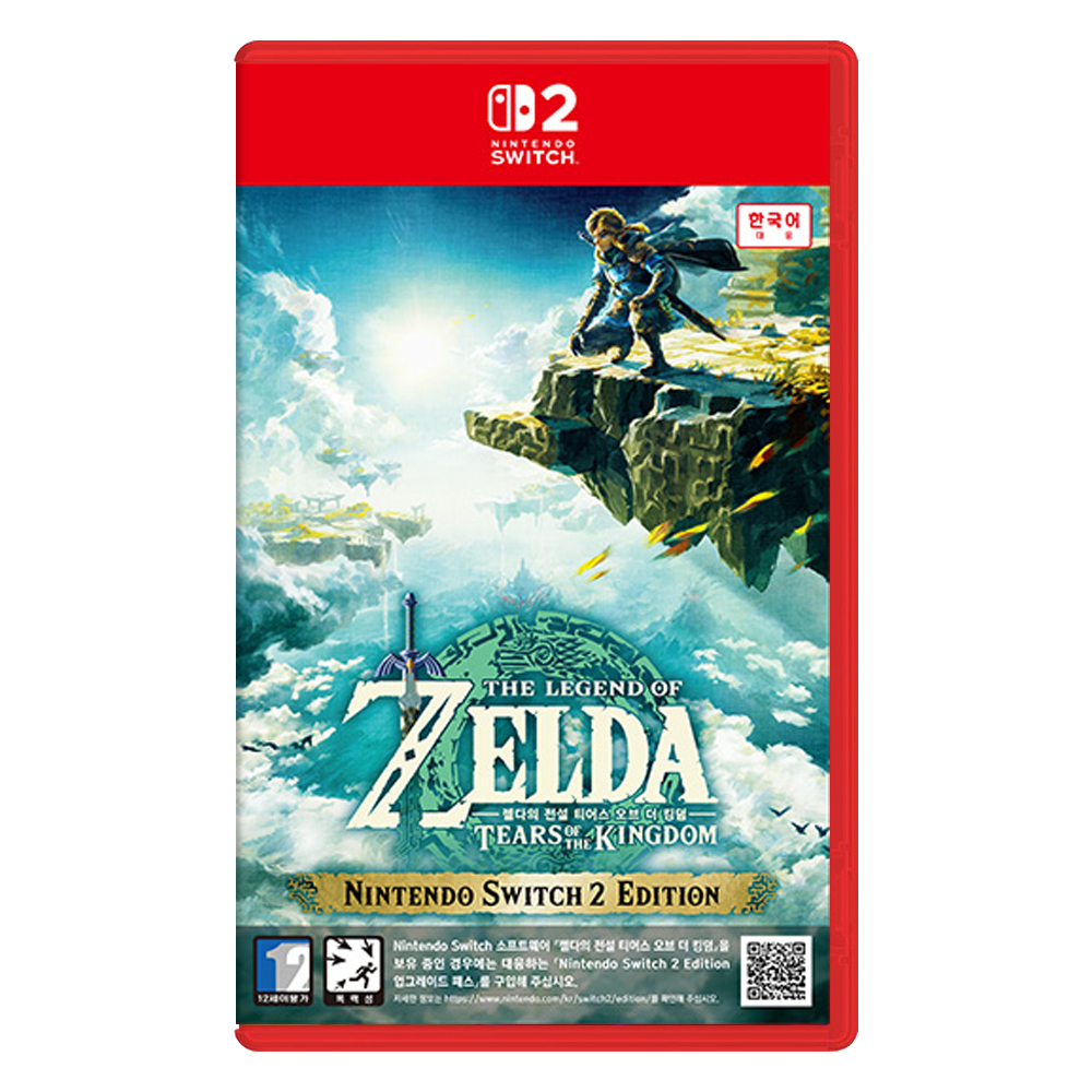 Nintendo 젤다의 전설 티어스 오브 더 킹덤 한글판 (SWITCH2, 패키지칩)