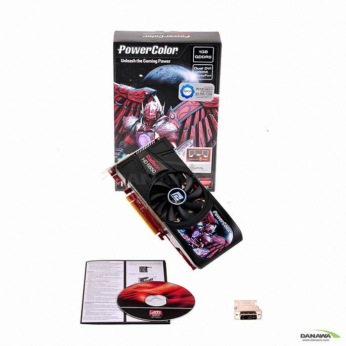 PowerColor 라데온 HD 6850 크루세이더 D5 1GB 가온_이미지
