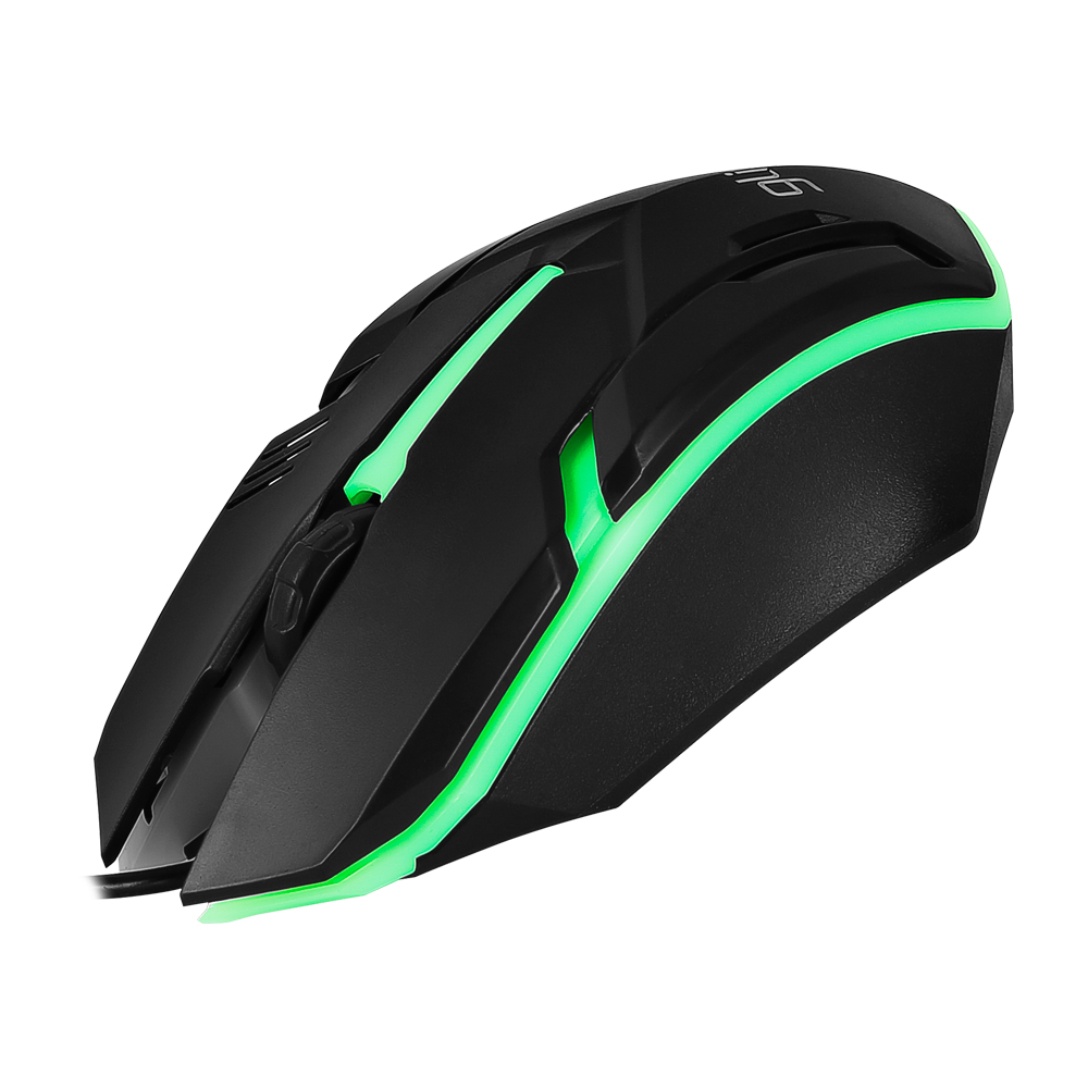 지클릭커 슈퍼히어로 CT170 게이밍 LED (블랙)_이미지