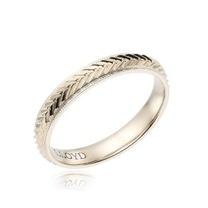 이랜드 로이드 그레인 리프 이터니티 14K 남성 커플링 LRM25005G