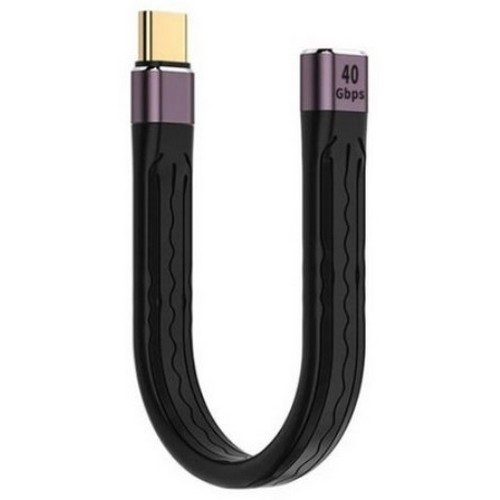  PD USB4 40Gbps C to C타입 100W 연장 케이블 해외구매 [0.13m]