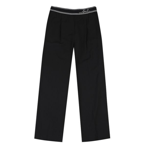 에꼴드파리 러브자수밴딩 일자 팬츠_RB35WPAM16Z