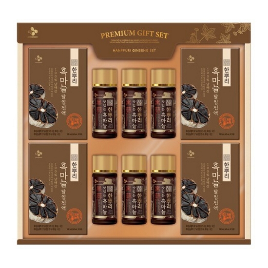 CJ웰케어 한뿌리 흑마늘 복합 1호 선물세트 (4개)