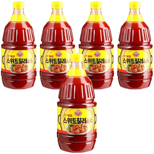 오쉐프 스위트칠리소스 2.1kg (5개)_이미지