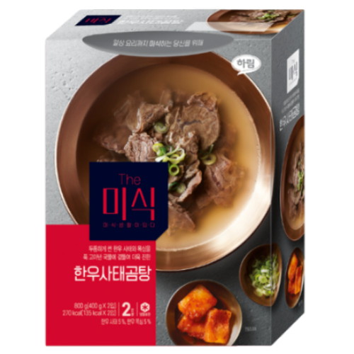 The미식 한우 사태 곰탕 800g