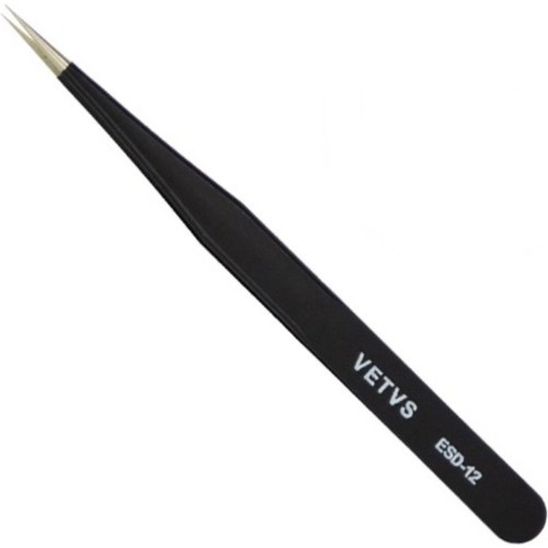 VETUS 정전기방지 핀셋 ESD-12 (3개)