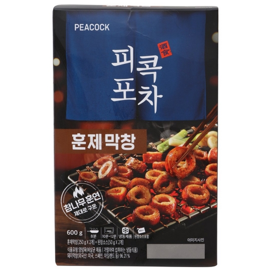 이마트 피코크 피콕포차 훈제막창 600g (1개)_이미지