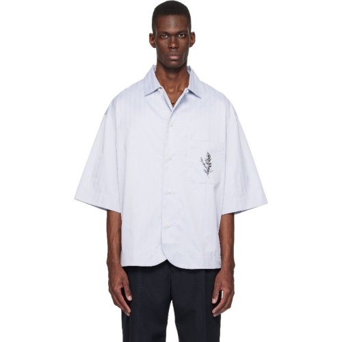 자크뮈스 남성 블루 더 가디언 셔츠 261553M192012