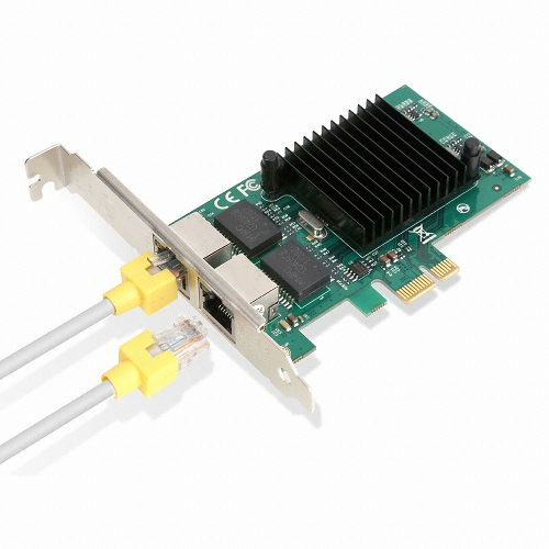 이지넷유비쿼터스 넥스트 NEXT-362DCP EX PCI-E 기가비트 랜카드_이미지