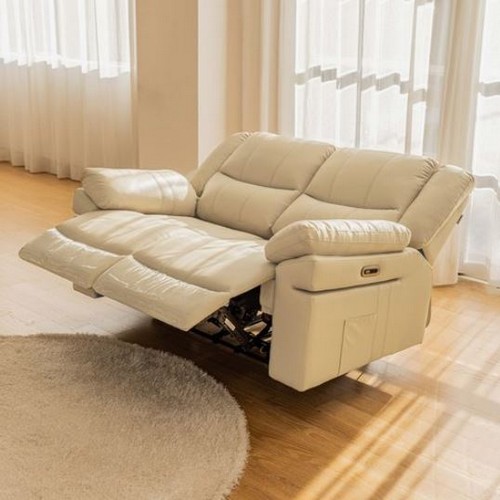 스스디 컴포트 가죽 리클라이너 2인용