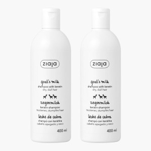 지아자 산양유 단백질 샴푸 손상모 400ml (2개)_이미지