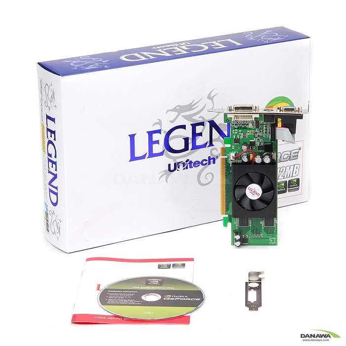 유니텍전자 LEGEND 지포스 8400GS LEGEND DDR2 512MB LP_이미지