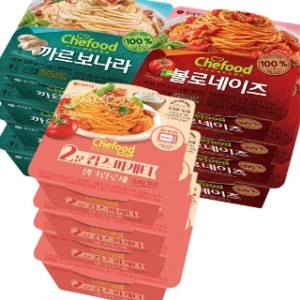 롯데 쉐푸드 2분 컵스파게티 까르보나라220gx4개+볼로네이즈220gx4개+생크림로제220gx4개_이미지