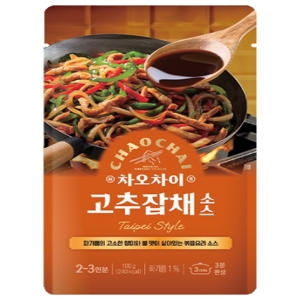 샘표식품 샘표 차오차이 고추잡채소스 100g (3개)