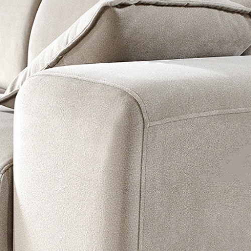 오스본가구 퓨리스 패브릭 소파 4인용 (스툴별도)_이미지