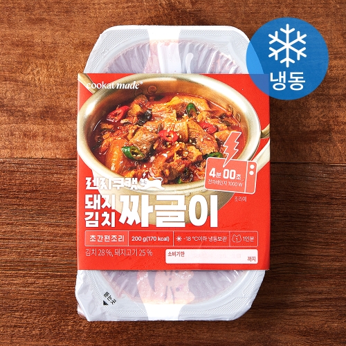 지엔티 쿠캣 렌지쿠캣 돼지김치 짜글이 200g (1개)_이미지