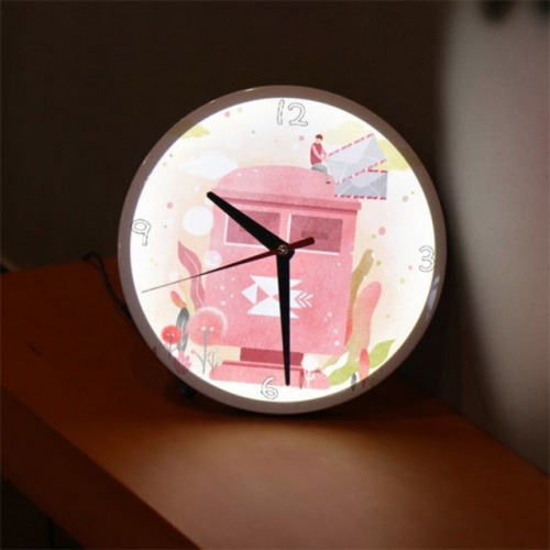 꾸밈 ng 시계액자25R_러브레터 013-LED