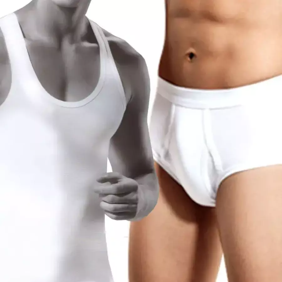 BYC 런닝 맥시 삼각팬티 상하세트 C2212C2113 (2세트)_이미지