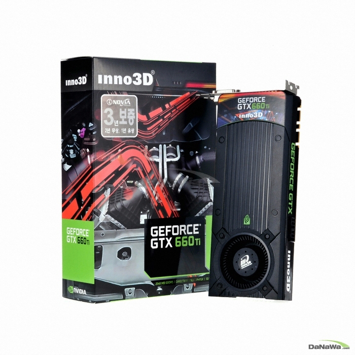 INNO3D ������ GTX660 TI D5 2GB