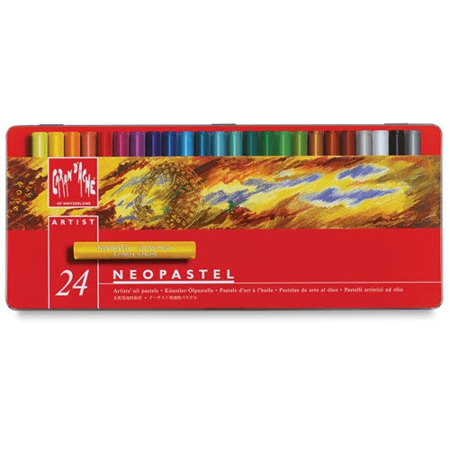 까렌다쉬 오일 파스텔 (24색)