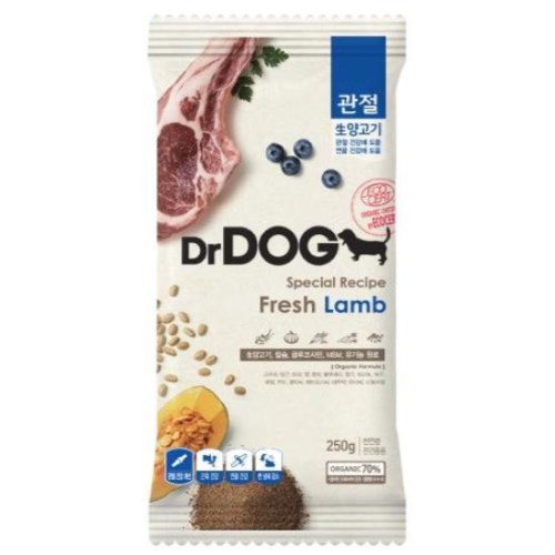휴채움 닥터독 관절 사료 250g (1개)